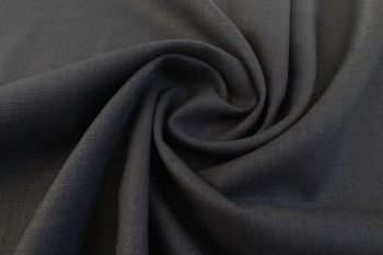 Oxford - Oeko-Tex Sustainable Linen-Mix Chambray Plains - Oxford Navy
