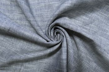 Nepal - 100% Linen Herringbone Tweed