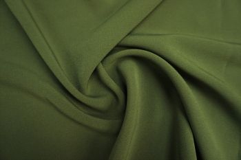 Sydney - Oeko-Tex Sustainable Samba Crepe Suiting - Olive Green