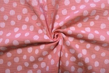  Ottilie - Blush - Organic Cotton Gauze