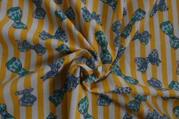 Bowtiful Stripe Cotton