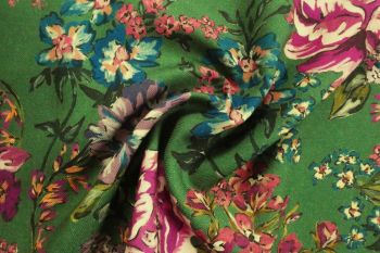 Painted Memories - Brushed Rayon Twill