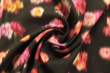 Blurred Blooms - Morracain Crepe
