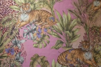 Tigers In Vegas - Nicole Voile Lawn