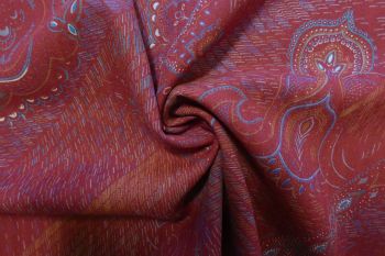 Paisley Pattern - 100% Wool Crepe