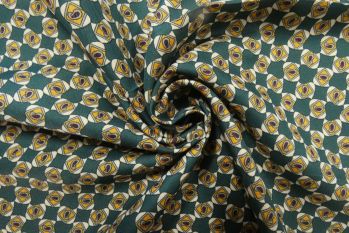 Paisley Tiles - Viscose Twill