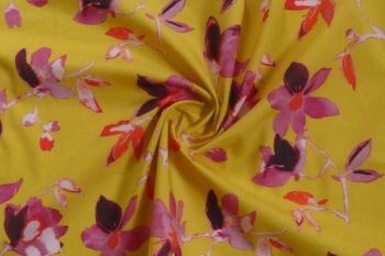 The Painter's Palette Collection - Petal - Old Gold - Cotton Pure Lawn