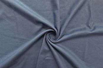 Province - Oeko-Tex Sustainable Linen-Mix Chambray - Denim Blue