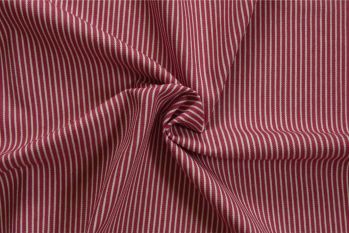 Wyoming - Stretch Denim Stripe - Red