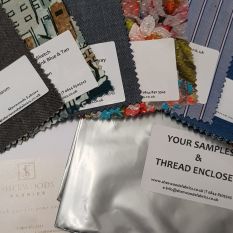 Sample Swatch Variant - Monsal - Oeko-Tex Sustainable Linen Mix Chambray