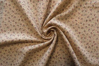 Scattered Elements - Latte - Pure Wool Vintage Inspired Collection