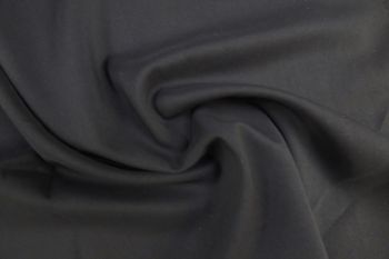 Shelly Challis - Oeko-Tex Sustainable Viscose Challis - Black