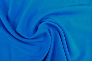 Shelly Challis - Oeko-Tex Sustainable Viscose Challis - Cobalt Blue