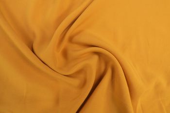 Shelly Challis - Oeko-Tex Sustainable Viscose Challis - Ochre