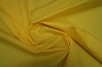 Kiera - Oeko Tex Sustainable Pure Cotton Poplin - Sunshine Yellow