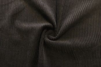 Dakota - Oeko-Tex Sustainable 4.5 Wale Corduroy - Bitter Chocolate