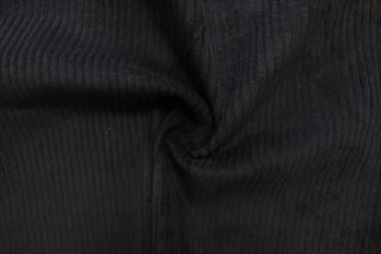 Dakota - Oeko-Tex Sustainable 4.5 Wale Corduroy - Black