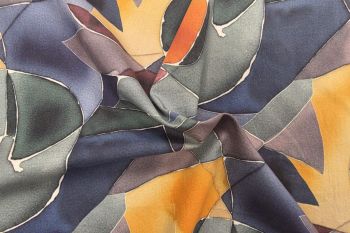 Tectonic Plates - Pewter - Cotton Pure Lawn