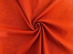 California - Lightweight Sustainable 100% Linen Plains - Terracotta