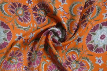 The Wildwood Mosaic Coordinate Collection - Thistle Majesty - Saffron - Pure Cupro