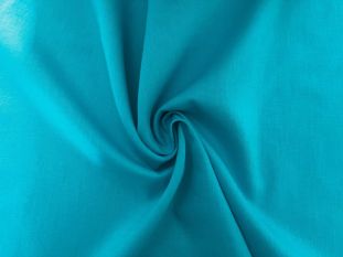 California - Lightweight Sustainable 100% Linen Plains - Turquoise