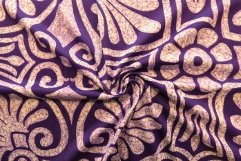 Violet Baroque - Viscose Jersey