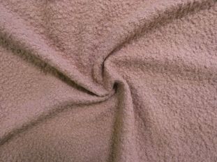 Wellington - Oeko-Tex Sustainable Cosy Sherpa Bouclé - Dusky Pink