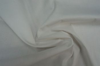 Kiera - Oeko-Tex Sustainable Pure Cotton Poplin - White